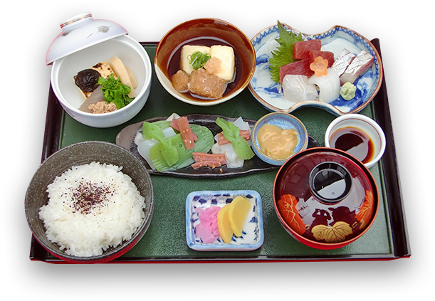 天然の素材にこだわり丁寧に作り上げる和食をご堪能ください